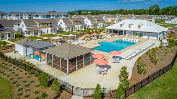 4,200 Sq. Ft. Indoor/outdoor pavilion featuring an outdoor fireplace, bar & games